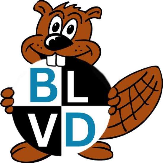 Castor with BLVD Logo transparent background Castor with BLVD Logo transparent background