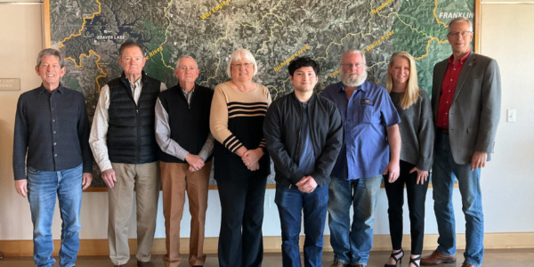 Ariel Zuniga, NWTI Instructor Michael Lingerfelt, and the BWD Board of Directors